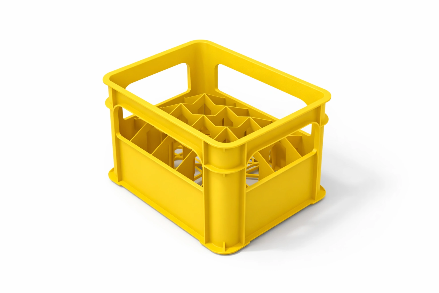 Plastic Bottle Crate 447x362x313mm