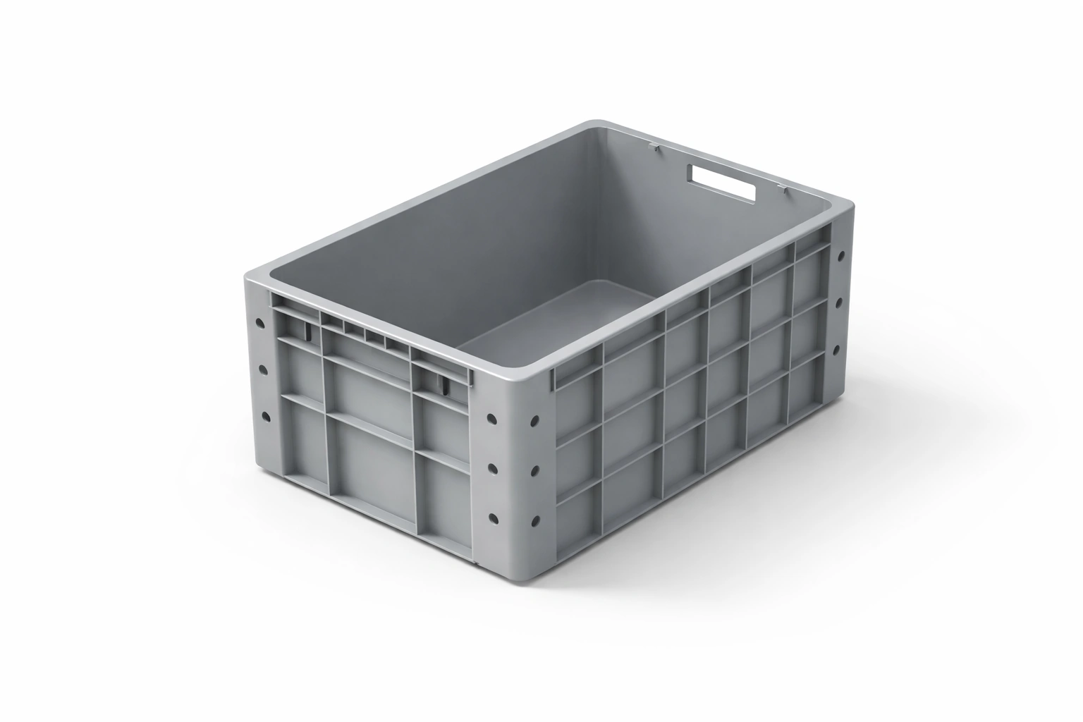 Plastic Fish Crate 600x400x350mm
